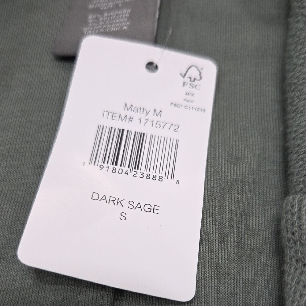 Matty M Knit Olive Blazer Sz Small New With Tags - Picture 3 of 12